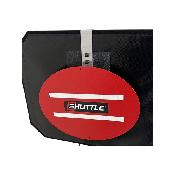 #2026 Wobble Board - Red Aluminum with Hanger