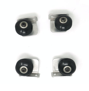 #2428  Lateral Guide Wheels with Brackets & Hardware (Set of 4)